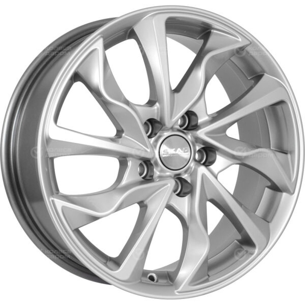 Колесный диск СКАД Marseille 7xR17 5x114.3 ET40 DIA66.1 (уценка) серебристый