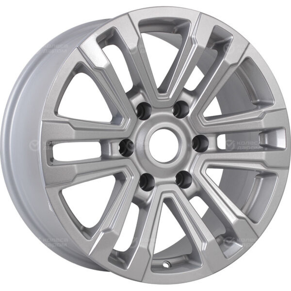 Колесный диск RST R107 7.5xR17 6x139.7 ET25 DIA106.1 серебристый