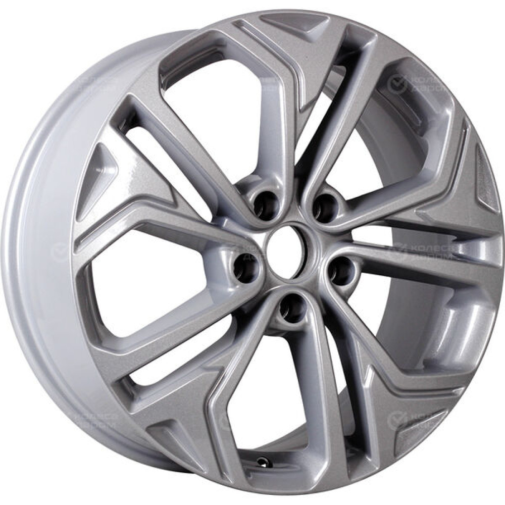 Колесный диск Carwel Иткуль 205 7.5xR18 5x114.3 ET38 DIA67.1 серебристый металлик