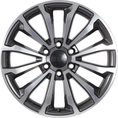 Колесный диск СКАД Premium Series КР006 (20_Land Cruiser Prado) 8.5xR20 6x139.7 ET25 DIA106.1 светло-серый зеркальный