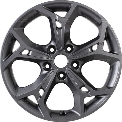 Колесный диск KHOMEN KHW1702 (ZV17_ASX) 7xR17 5x114.3 ET46 DIA67.1 насыщенный темно-серый