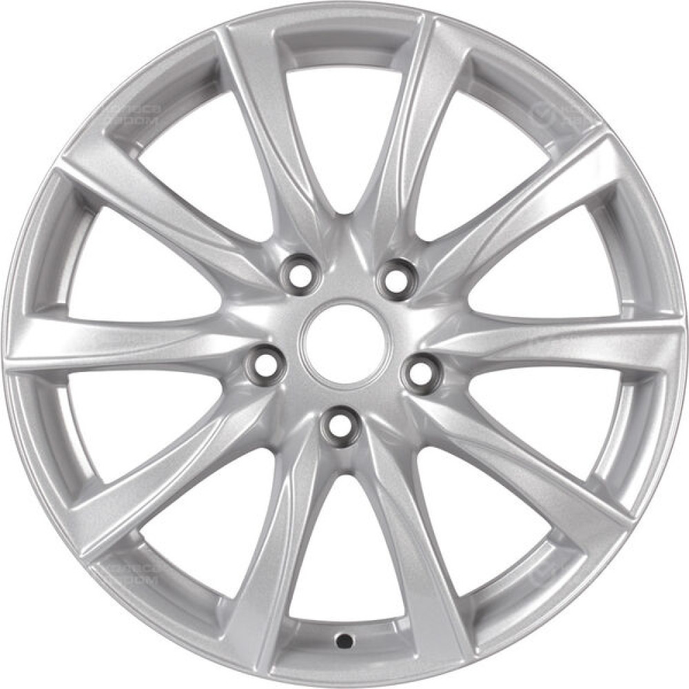 Колесный диск X-trike X120 7xR17 5x108 ET33 DIA60.1 глянцевый серебристый