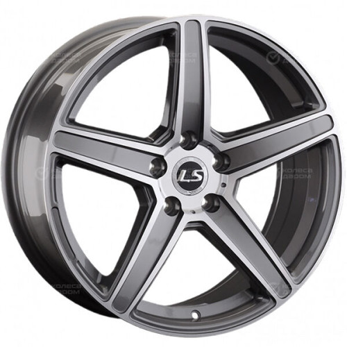 Колесный диск LS LS 922 8xR18 5x114.3 ET40 DIA73.1 насыщенный темно-серый полностью полированный