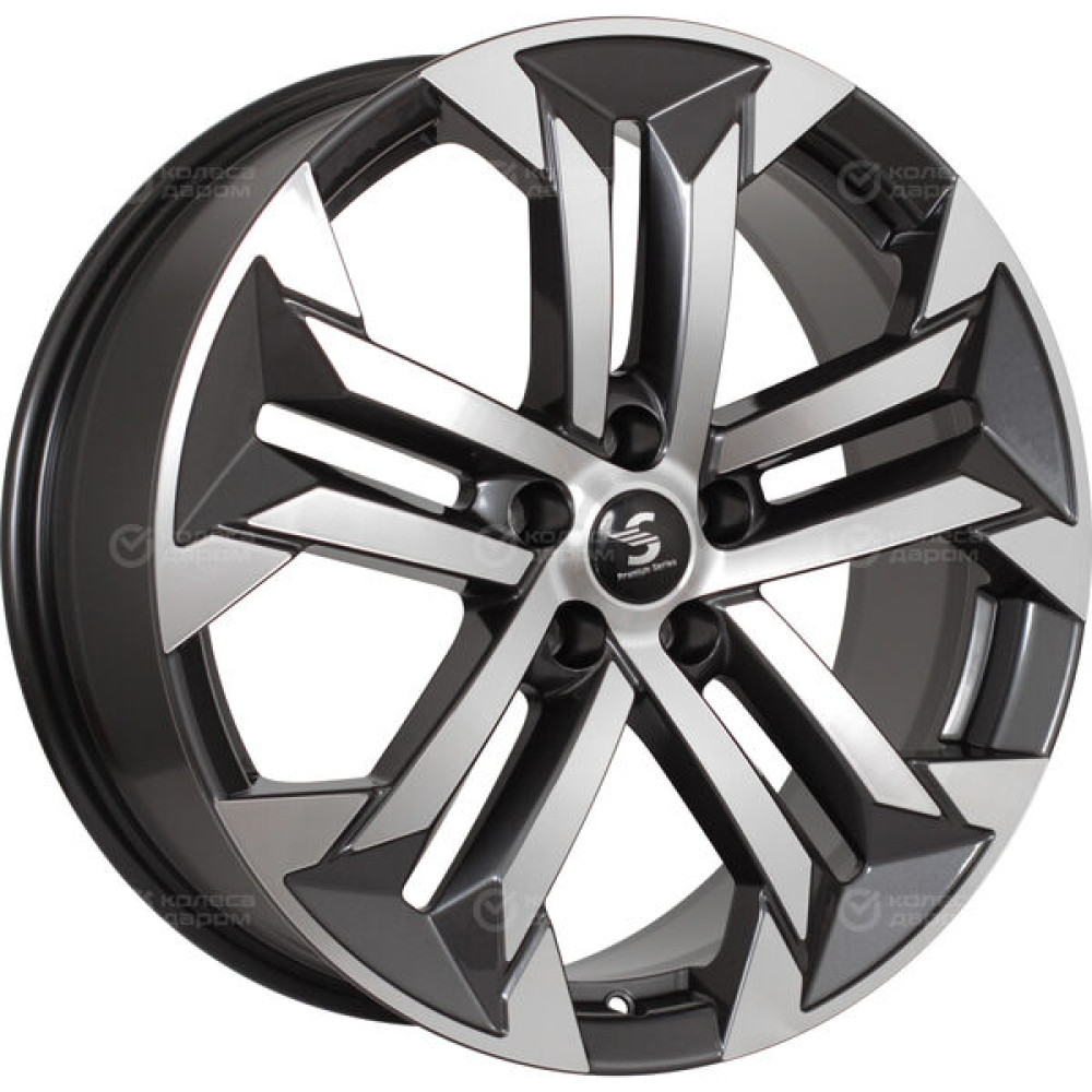 Колесный диск СКАД Premium Series КР015 (19_EXEED TXL/VX) 7.5xR19 5x108 ET36 DIA65.1 глянцевый темно-серый полностью полированный