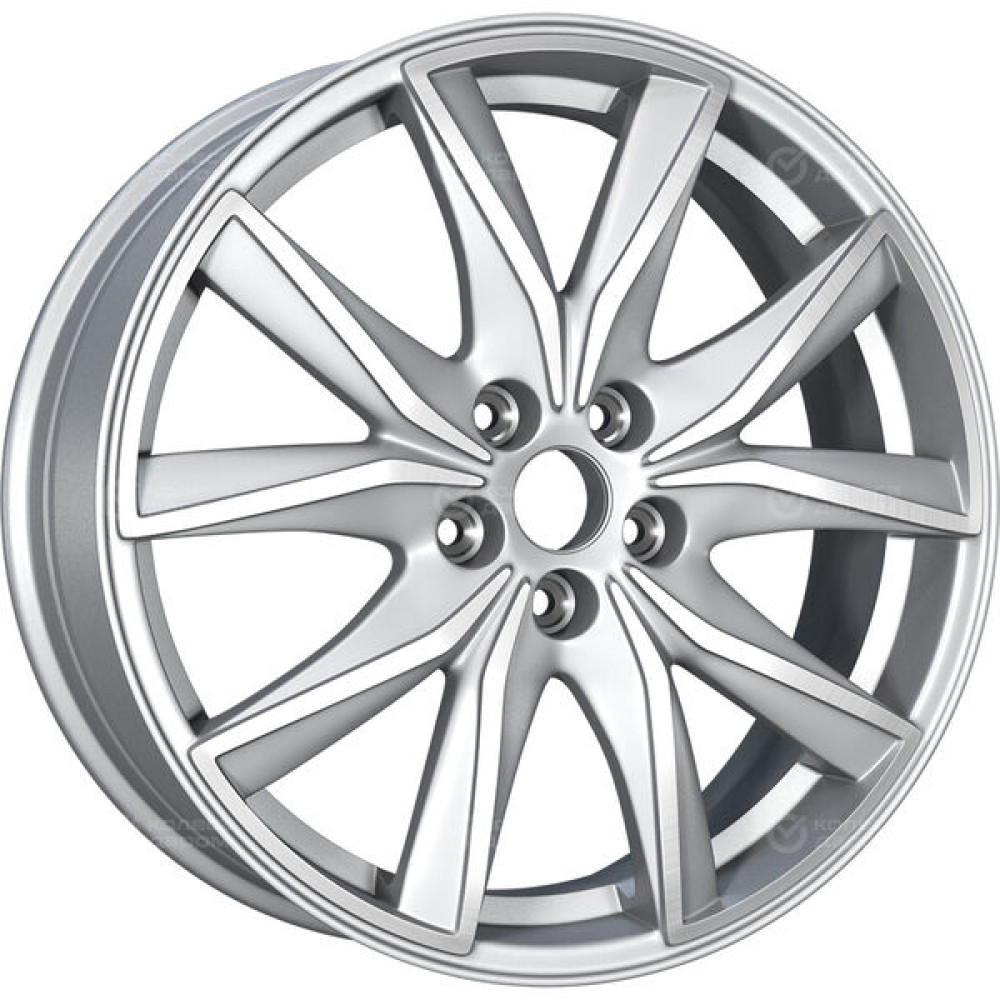 Колесный диск Replay A183 7xR19 5x112 ET43 DIA57.1 серебристый полированный