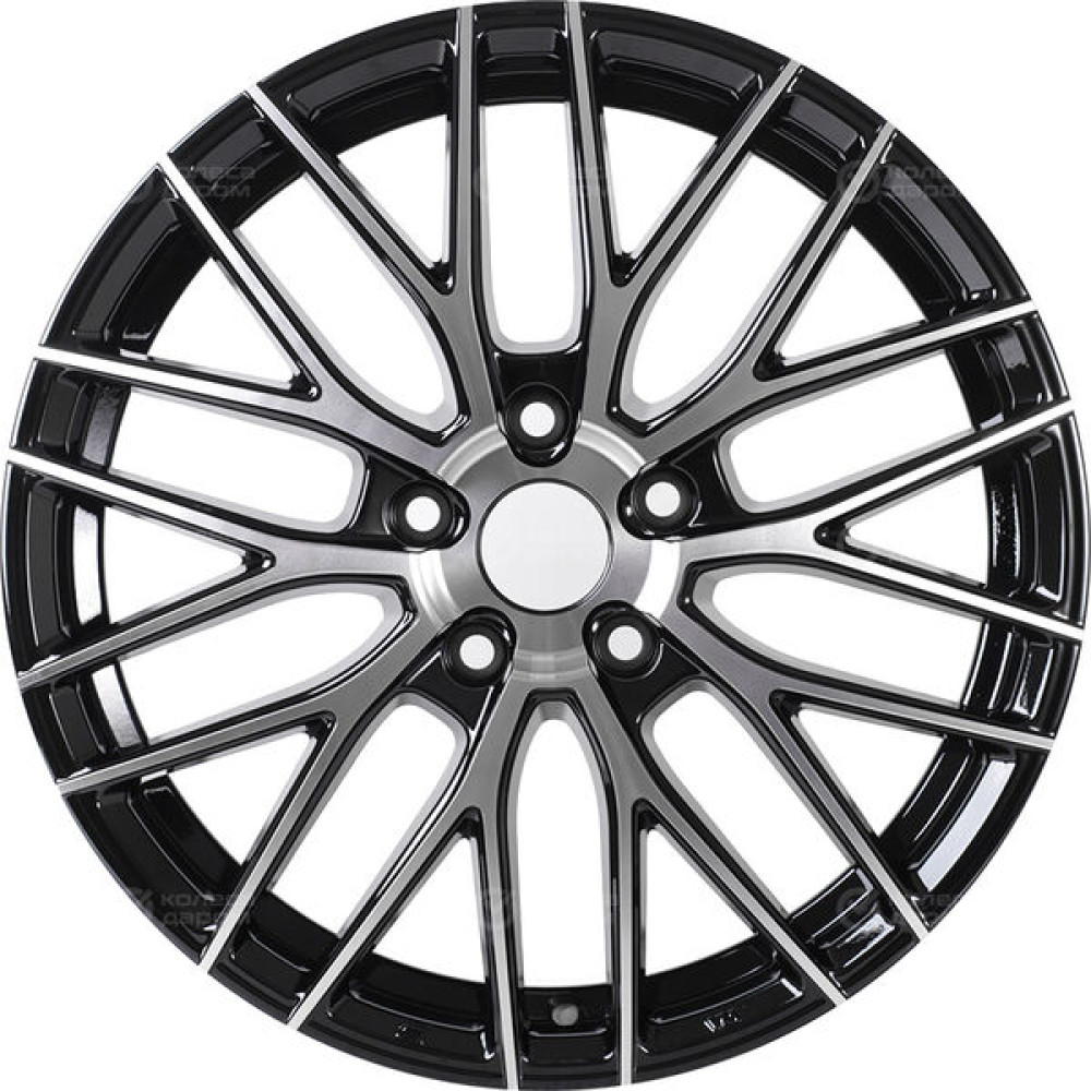 Колесный диск Replay MR251 7xR17 5x112 ET48.5 DIA66.6 черный полностью полированный