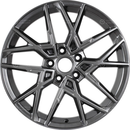 Колесный диск КиК Вудроф 7xR18 5x108 ET38 DIA60.1 темно-серебристый