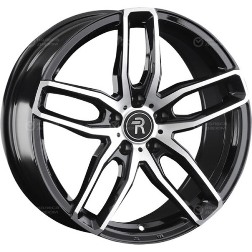 Колесный диск Replay A147 8xR18 5x112 ET25 DIA66.6 черный полностью полированный