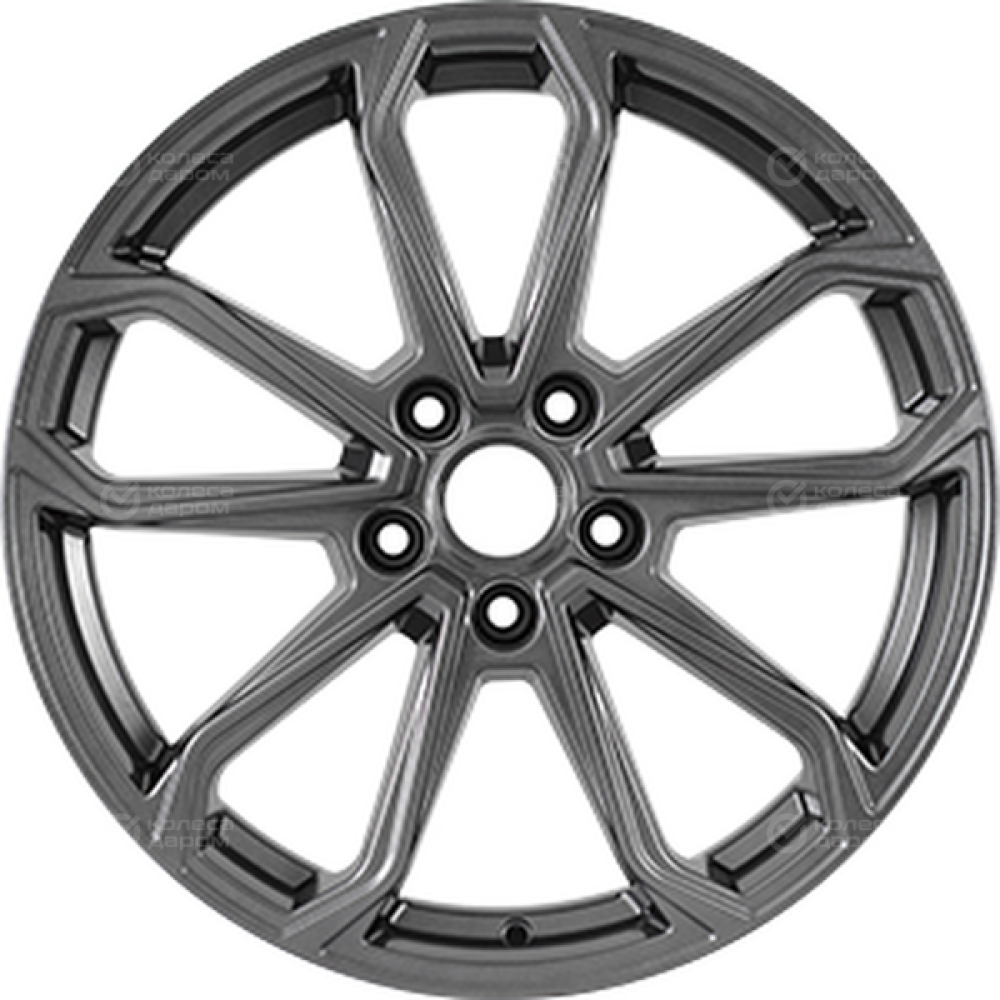 Колесный диск KHOMEN KHW1816 (Chery Tiggo 7 (Pro/Pro Max)) 7xR18 5x108 ET33 DIA60.1 насыщенный темно-серый