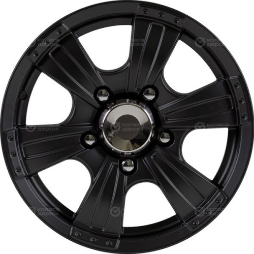 Колесный диск СКАД Рейнджер 7xR16 6x139.7 ET30 DIA109.7 черный матовый