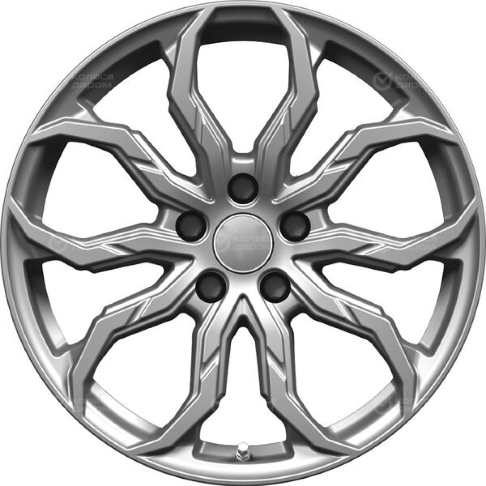 Колесный диск Carwel Аргунь 234 7.5xR18 5x108 ET50.5 DIA63.35 темно-серебристый