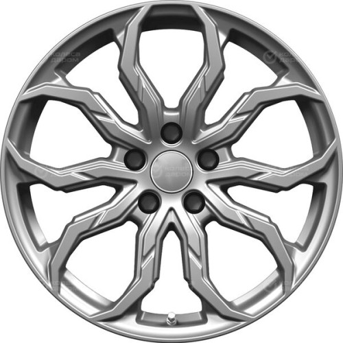 Колесный диск Carwel Аргунь 234 7.5xR18 5x108 ET50.5 DIA63.35 темно-серебристый
