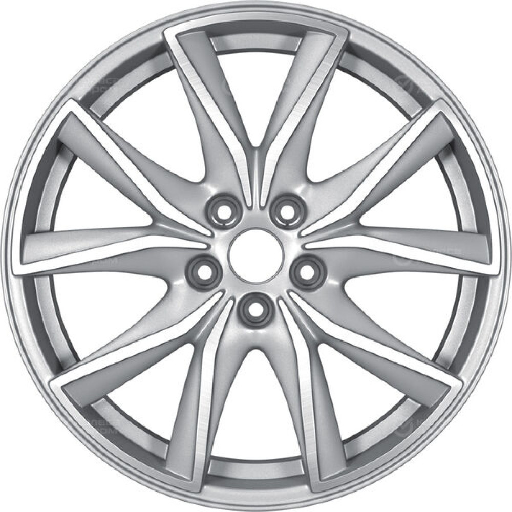 Колесный диск Replay A183 7xR19 5x112 ET34 DIA66.6 серебристый полированный
