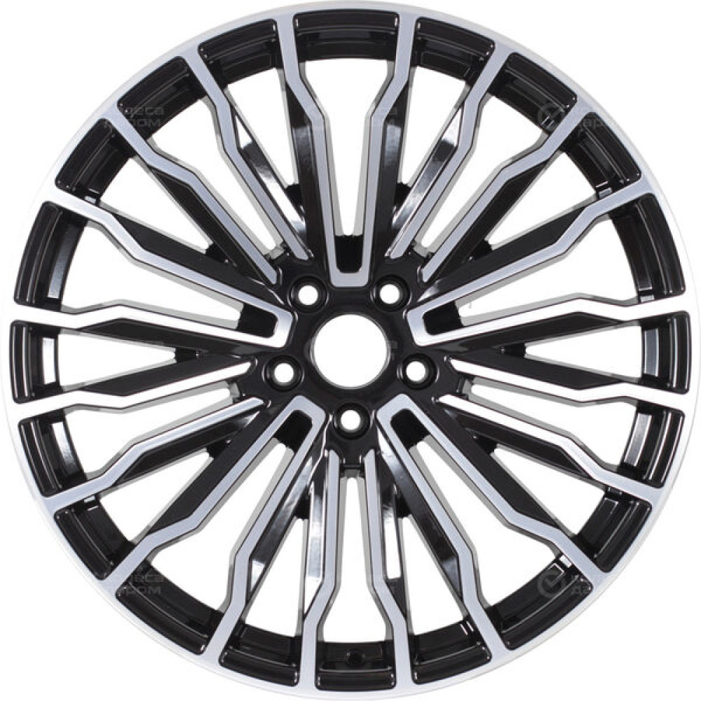 Колесный диск RST R032 9xR20 5x114.3 ET35 DIA67.1 глянцевый черный с полированной лицевой частью