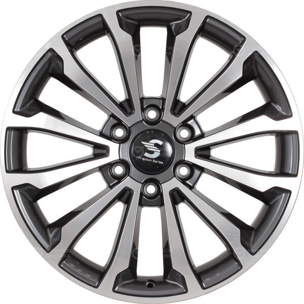 Колесный диск СКАД Premium Series КР006 (20_TANK 500) 8.5xR20 6x139.7 ET33 DIA100.1 (уценка) глянцевый черный полностью полированный