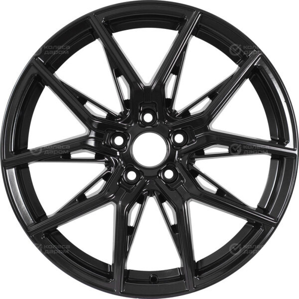 Колесный диск RST R218 7.5xR18 5x108 ET47 DIA60.1 черный глянцевый