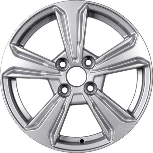 Колесный диск Carwel Сириус 111 6xR15 4x100 ET46 DIA54.1 серебристый металлик