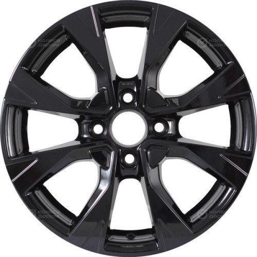 Колесный диск RST R045 6xR15 4x100 ET40 DIA56.6 черный глянцевый
