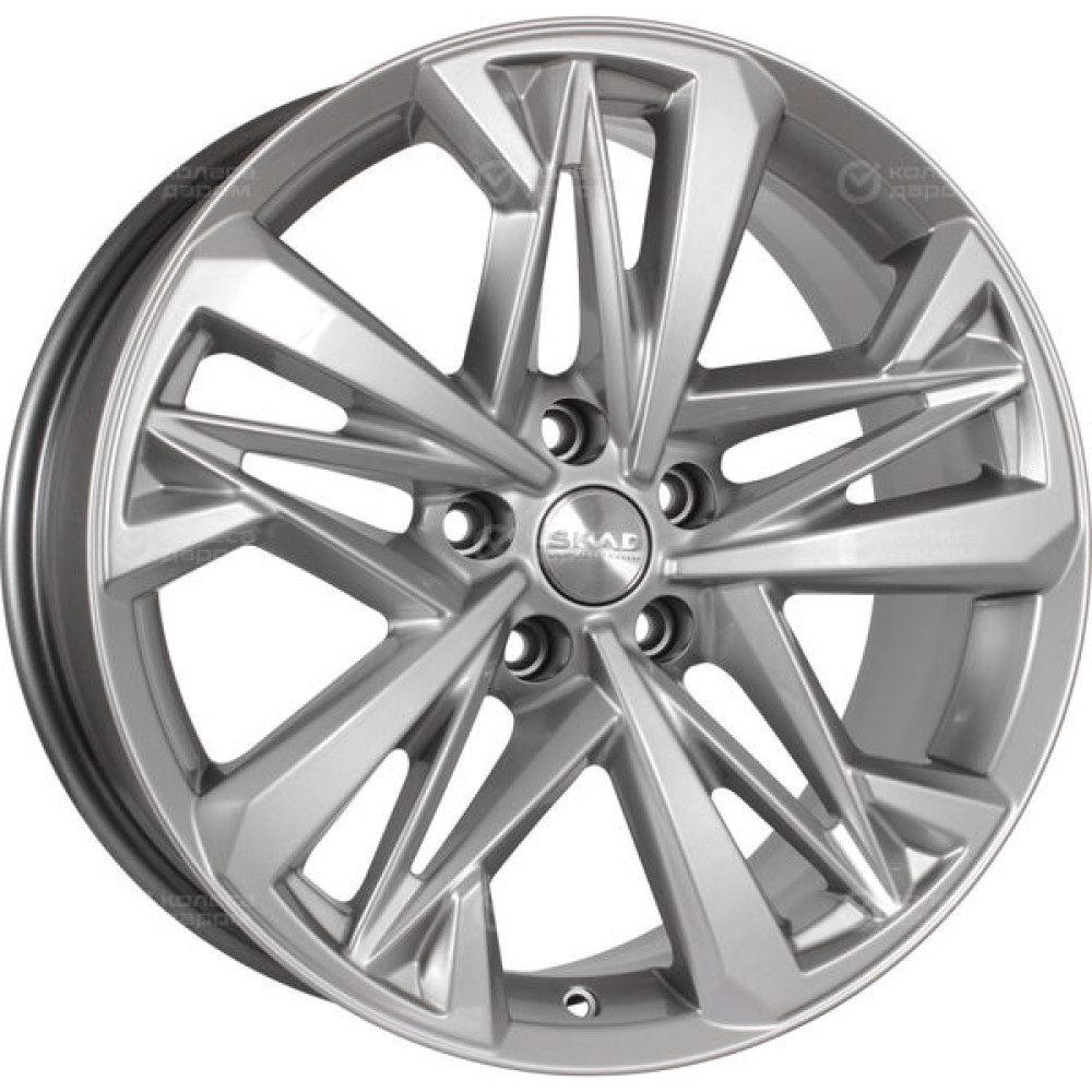 Колесный диск СКАД Ультима 8xR18 5x115 ET40 DIA70.2 серебристый