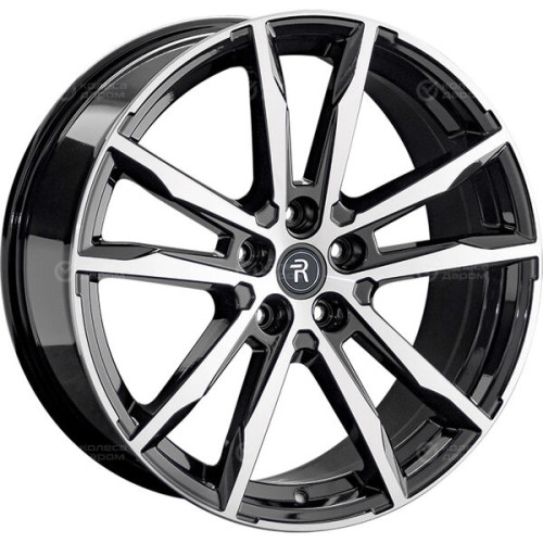 Колесный диск Replay CL22 8.5xR20 5x120 ET37 DIA67.1 черный глянцевый с полированной лицевой частью