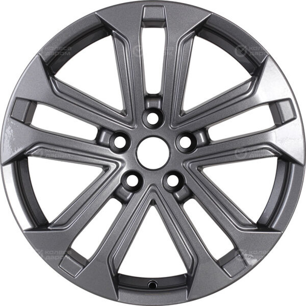 Колесный диск KHOMEN KHW1803 (Chery Tiggo 4/Tiggo 7 Pro) 7xR18 5x108 ET33 DIA60.1 насыщенный темно-серый