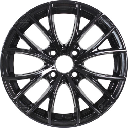 Колесный диск NEO 573 6xR15 4x100 ET45 DIA60.1 черный глянцевый