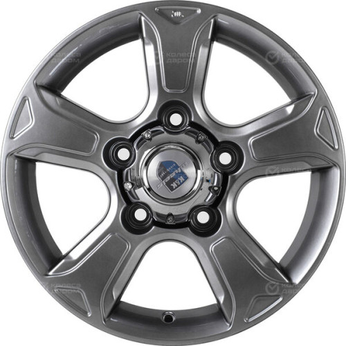 Колесный диск КиК Атлант 7xR16 5x139.7 ET35 DIA98 темно-серебристый