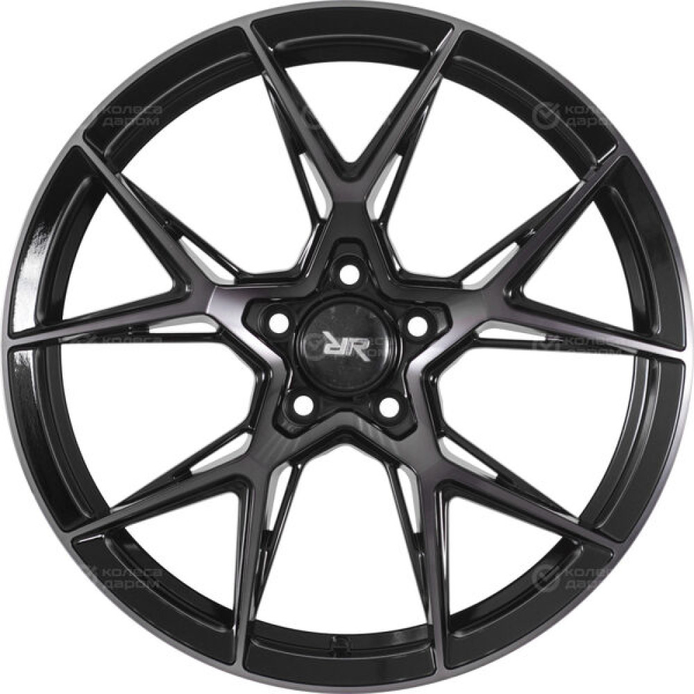 Колесный диск Race Ready CSSYA5636 8.5xR19 5x114.3 ET35 DIA67.1 черный глянец с проточкой, затемненный лак