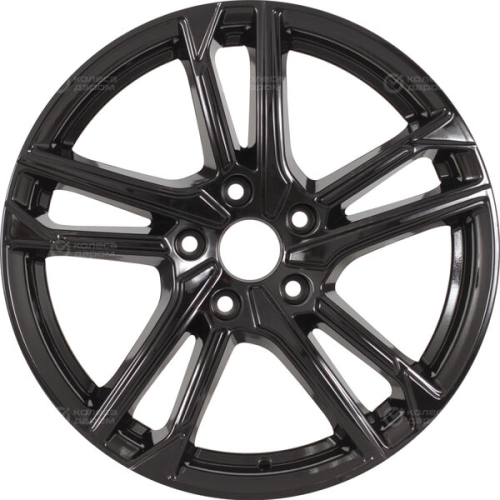 Колесный диск RST R197 6.5xR17 5x114.3 ET37 DIA66.5 черный глянцевый