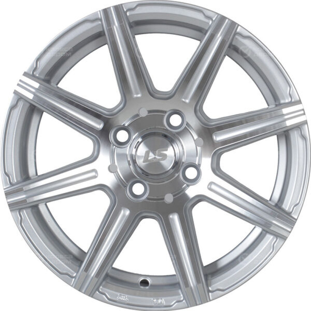 Колесный диск LS LS 571 7xR16 5x114.3 ET43 DIA73.1 серебристый полированный