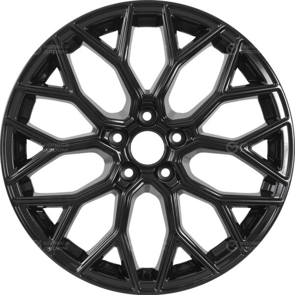 Колесный диск RST R198 6.5xR18 5x114.3 ET37 DIA66.5 черный глянцевый