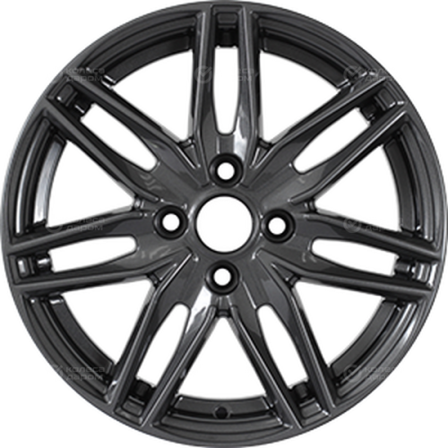Колесный диск KDW KD1570 6xR15 4x98 ET30 DIA58.5 темно-серый