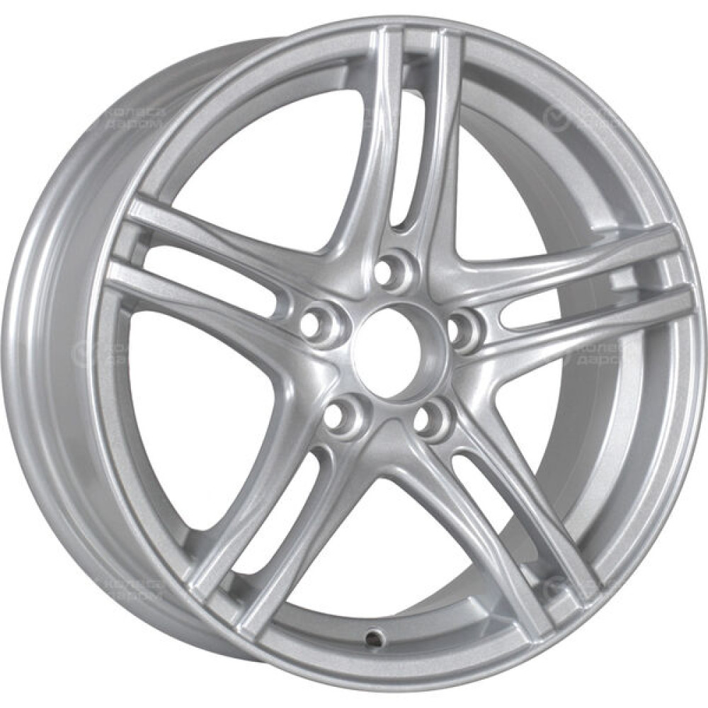 Колесный диск VENTI 1505 6xR15 5x100 ET38 DIA57.1 серебристый