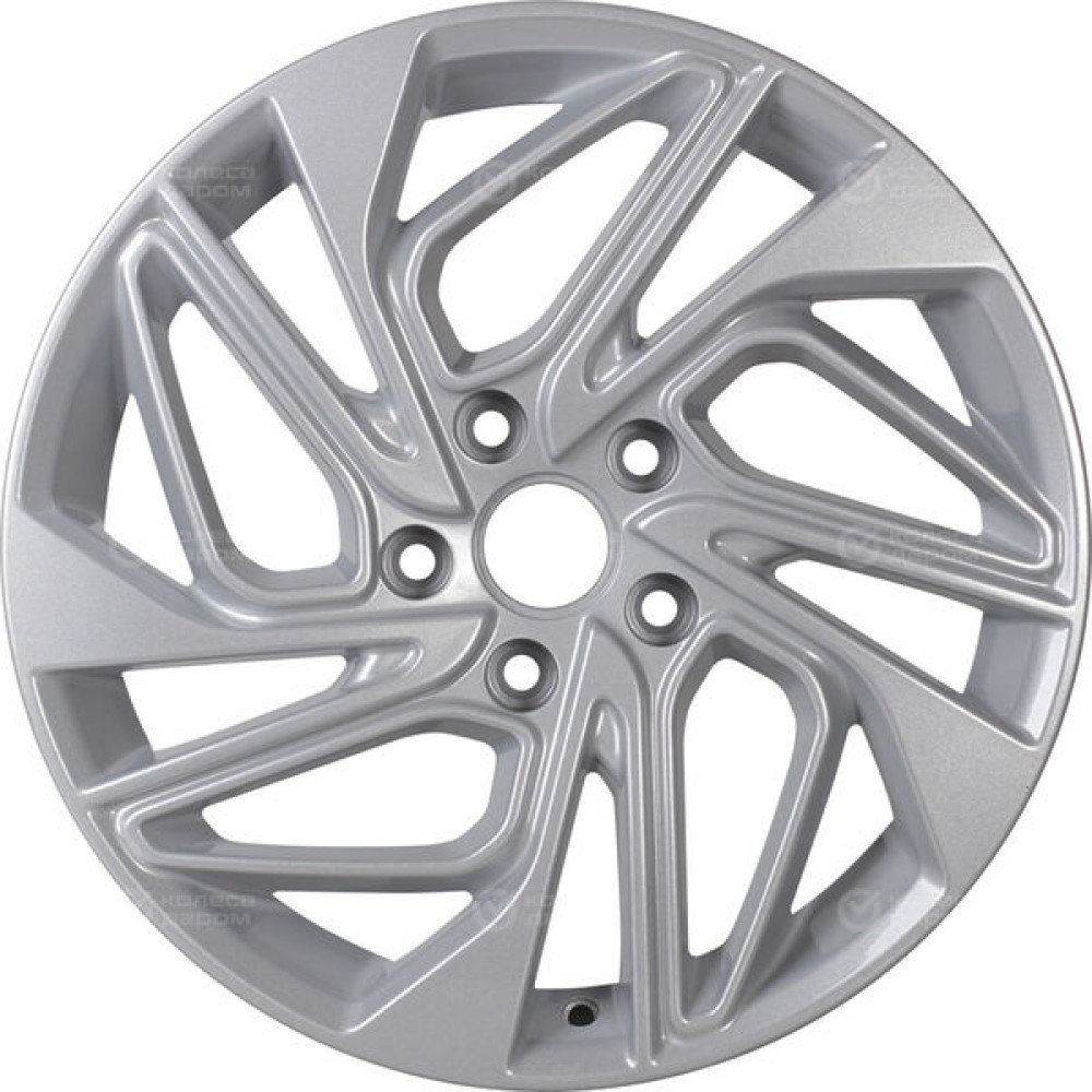 Колесный диск Carwel Калкан 206 7xR17 5x112 ET40 DIA57.1 серебристый металлик