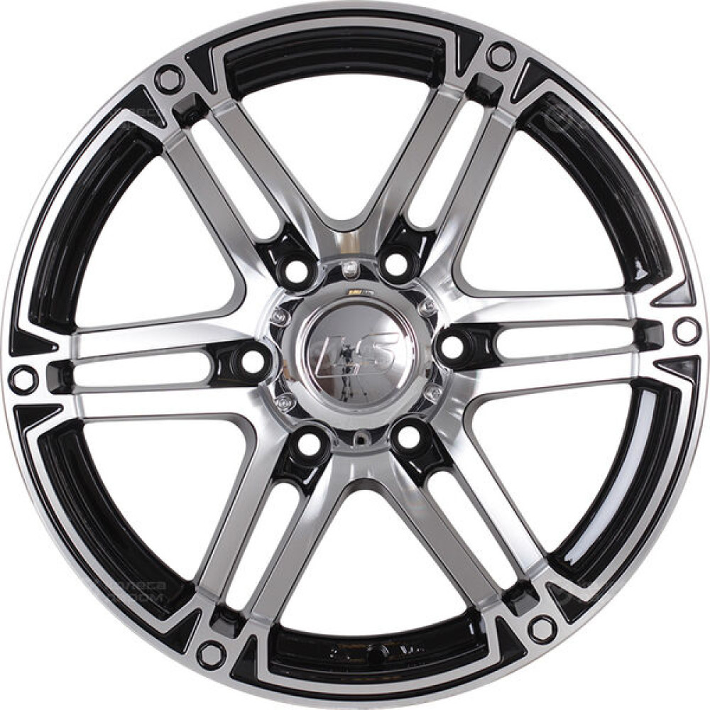 Колесный диск LS LS 473 8xR17 6x139.7 ET25 DIA106.1 черный полностью полированный