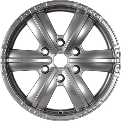 Колесный диск КиК Окинава 7.5xR17 6x114.3 ET30 DIA66.1 темно-серебристый