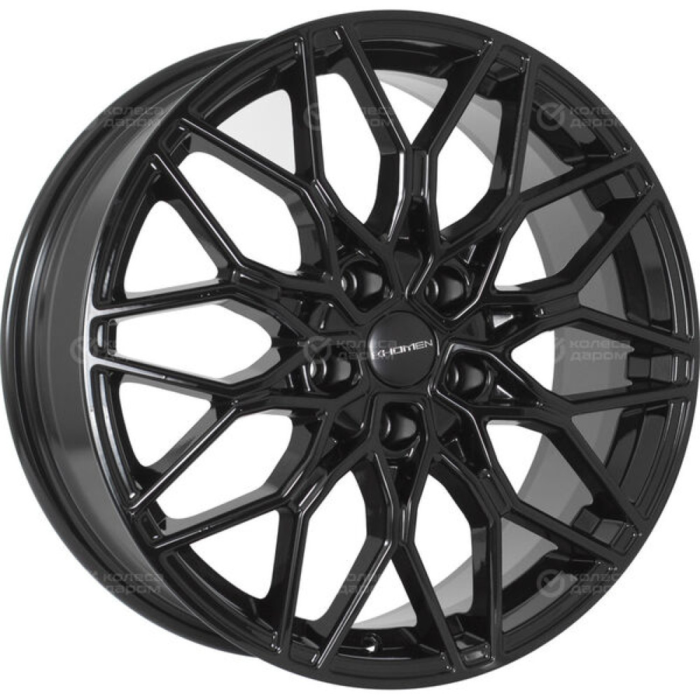 Колесный диск KHOMEN KHW1813 (Chery Tiggo 7 (Pro/Pro Max) 7xR18 5x108 ET33 DIA60.1 (уценка) черный глянцевый