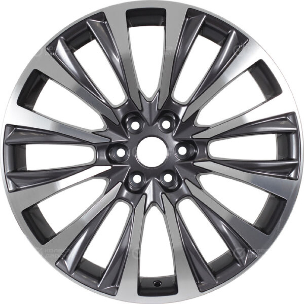 Колесный диск Replay CL14 8xR20 6x120 ET50 DIA67.1 насыщенный темно-серый полностью полированный