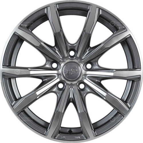 Колесный диск LS LS 786 6xR16 4x100 ET50 DIA60.1 насыщенный темно-серый полностью полированный
