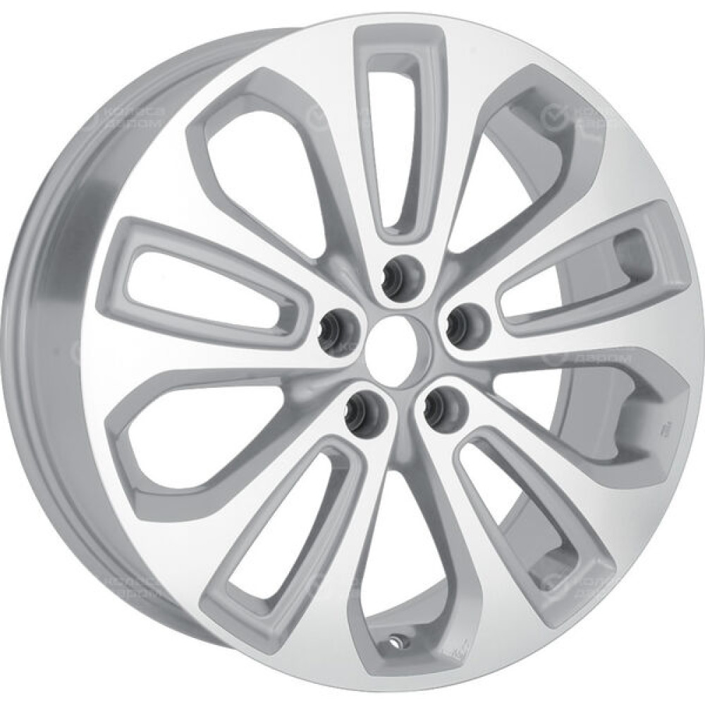 Колесный диск Replay Ki92 7xR17 5x114.3 ET53 DIA67.1 серебристый полированный