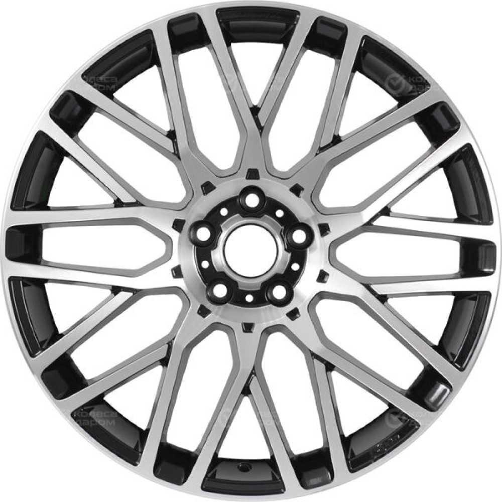 Колесный диск X-trike X137 8.5xR20 5x112 ET37 DIA66.6 черный глянцевый с полированной лицевой поверхностью