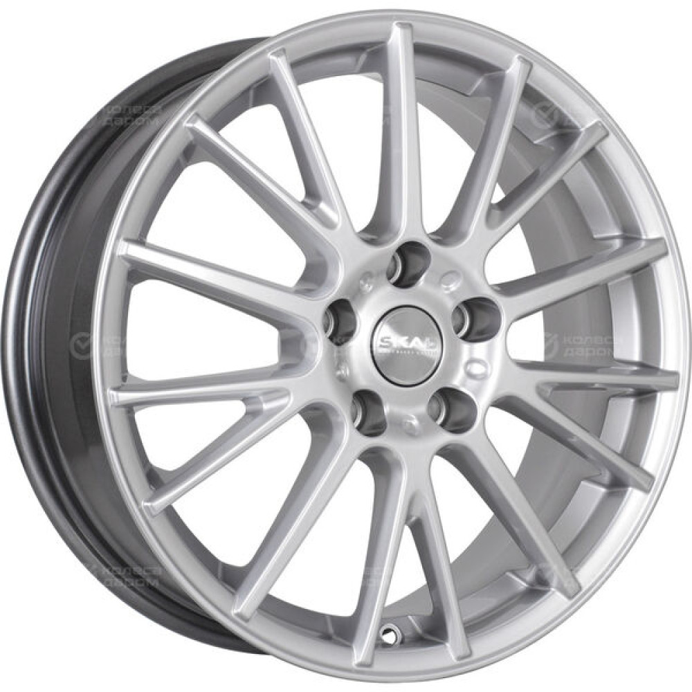Колесный диск СКАД Дубай 6.5xR17 5x112 ET50 DIA57.1 серебристый