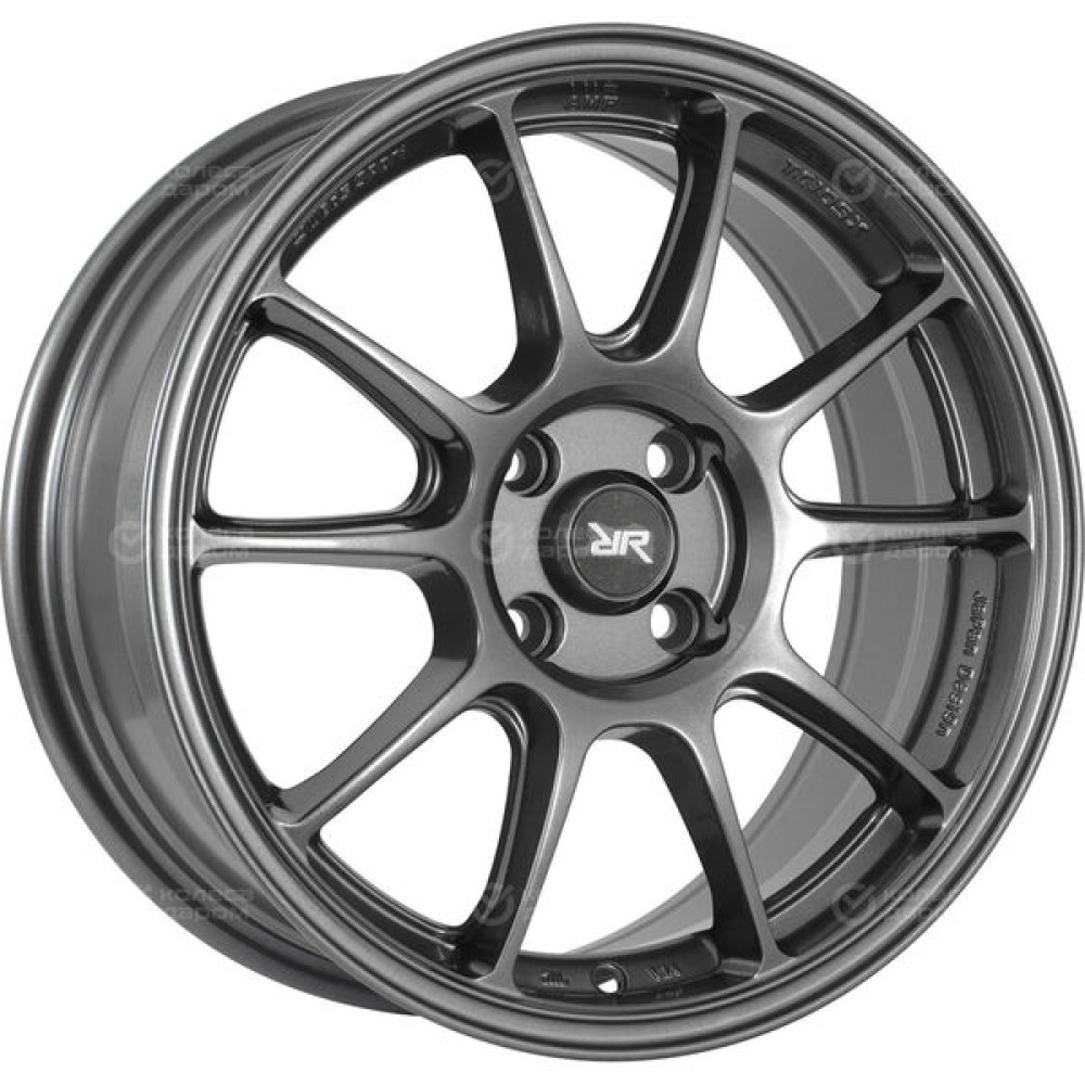 Колесный диск Race Ready CSSD9323 7xR16 4x100 ET40 DIA60.1 темно-серый с глянцевой поверхностью
