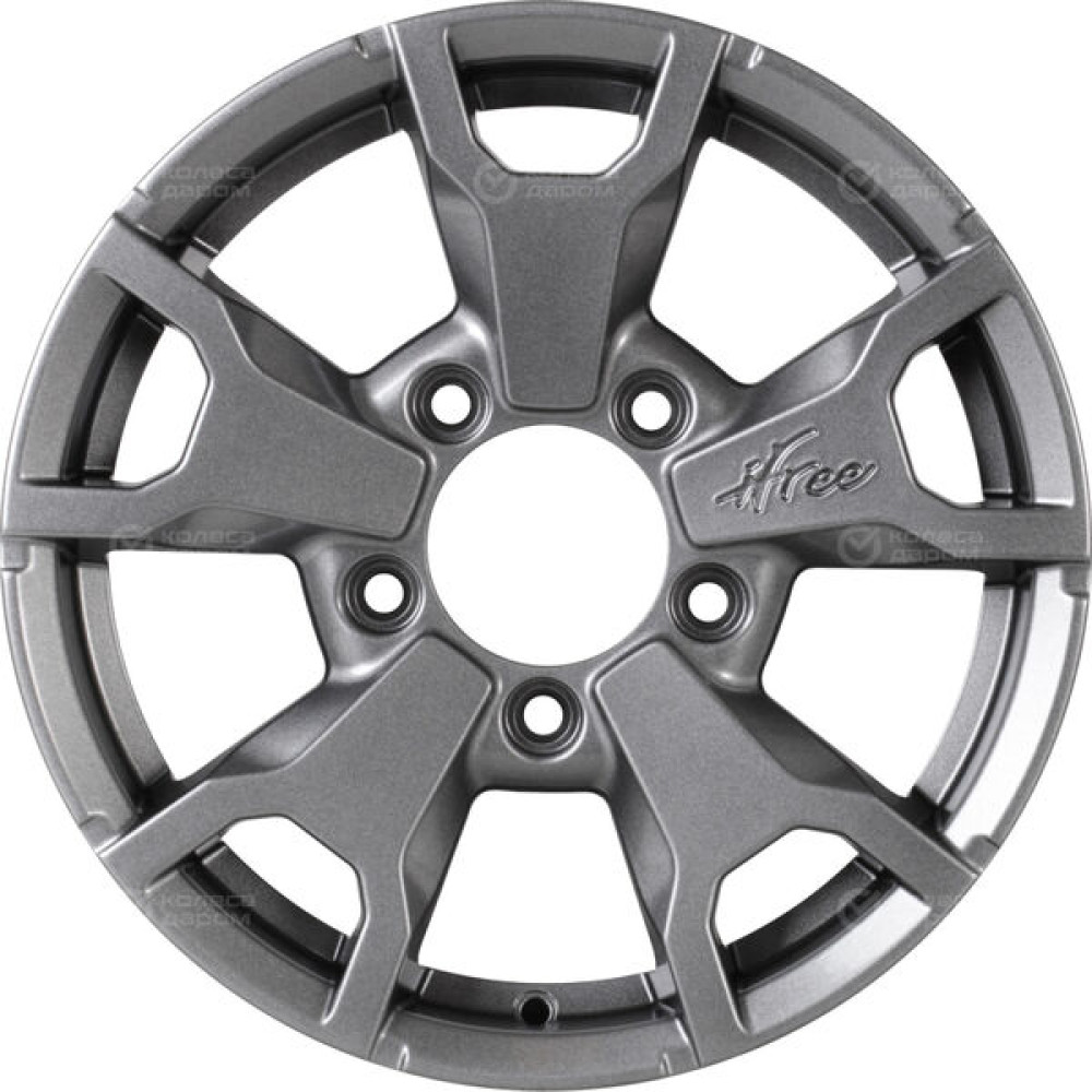 Колесный диск iFree Тайган 6xR16 5x139.7 ET40 DIA98.1 насыщенный тёмно-серебристый