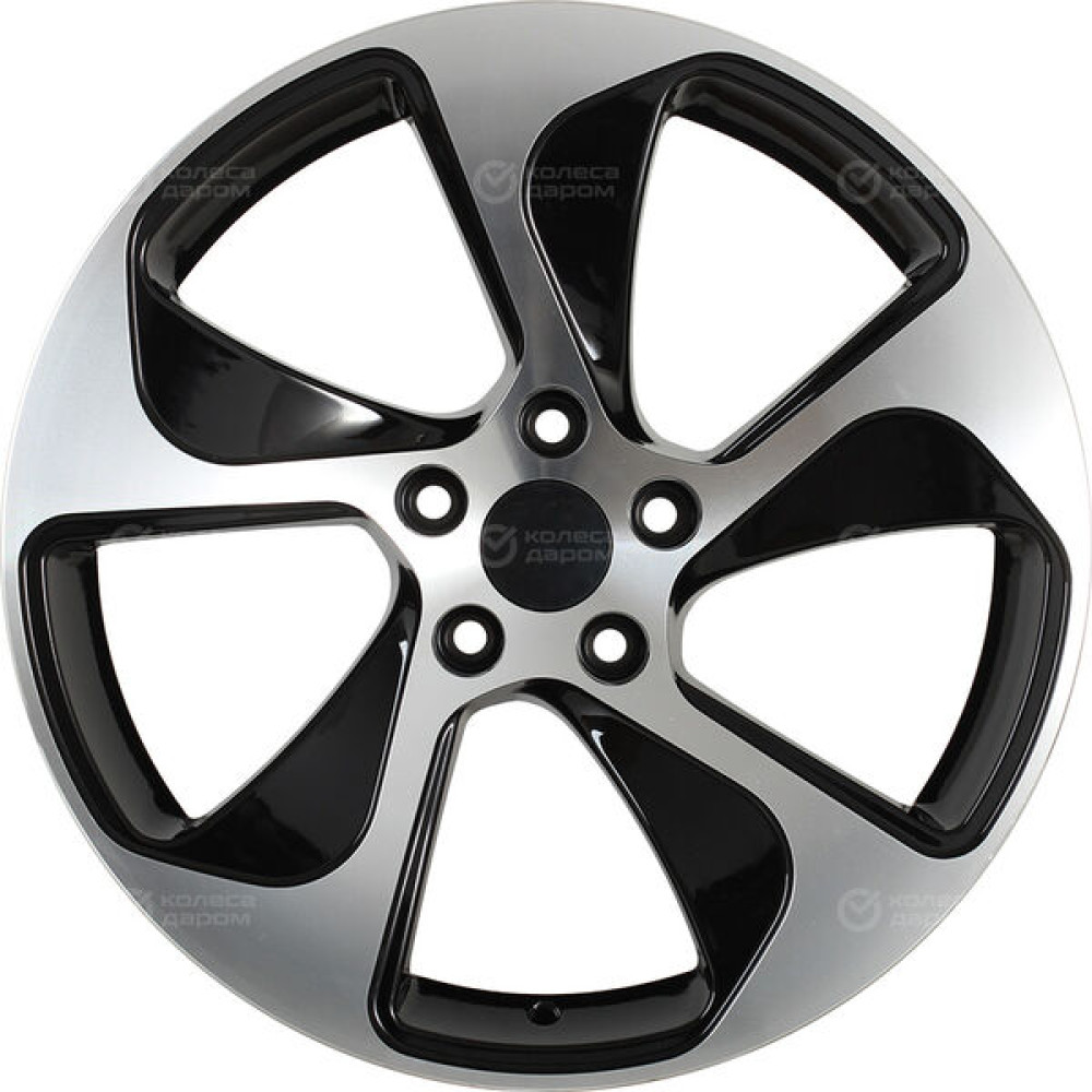 Колесный диск Replay VV186 8xR18 5x130 ET53 DIA71.6 черный полностью полированный