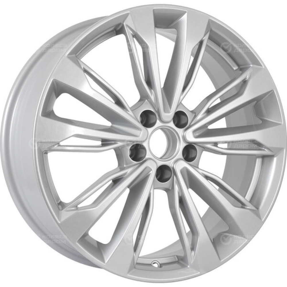 Колесный диск KDW KD1830 7xR18 5x108 ET38 DIA60.1 (уценка) серебряный