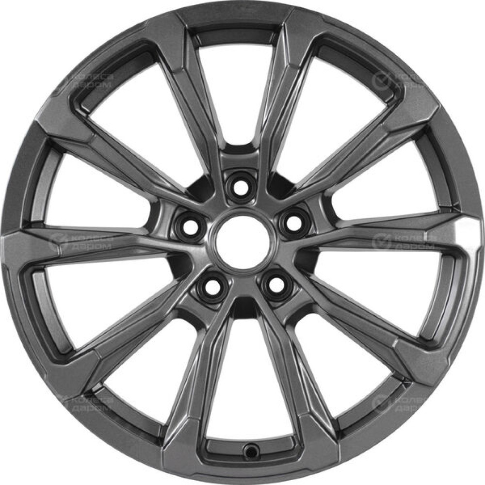 Колесный диск KHOMEN KHW1808 (18_ZV Xceed/CX-5/Mazda3) 7.5xR18 5x114.3 ET45 DIA67.1 насыщенный темно-серый