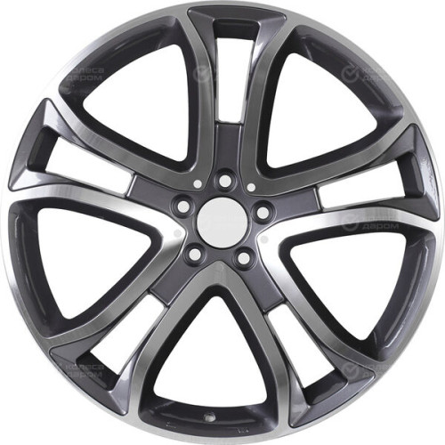 Колесный диск Replay MR208 10xR21 5x112 ET54 DIA66.6 насыщенный темно-серый полностью полированный