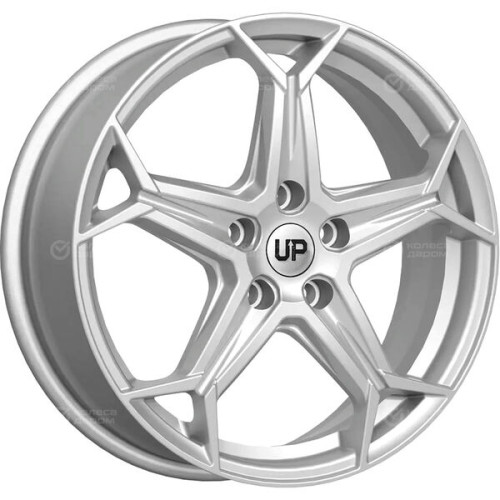 Колесный диск WUP Up118 6.5xR18 5x114.3 ET40 DIA64.1 глянцевый серебристый