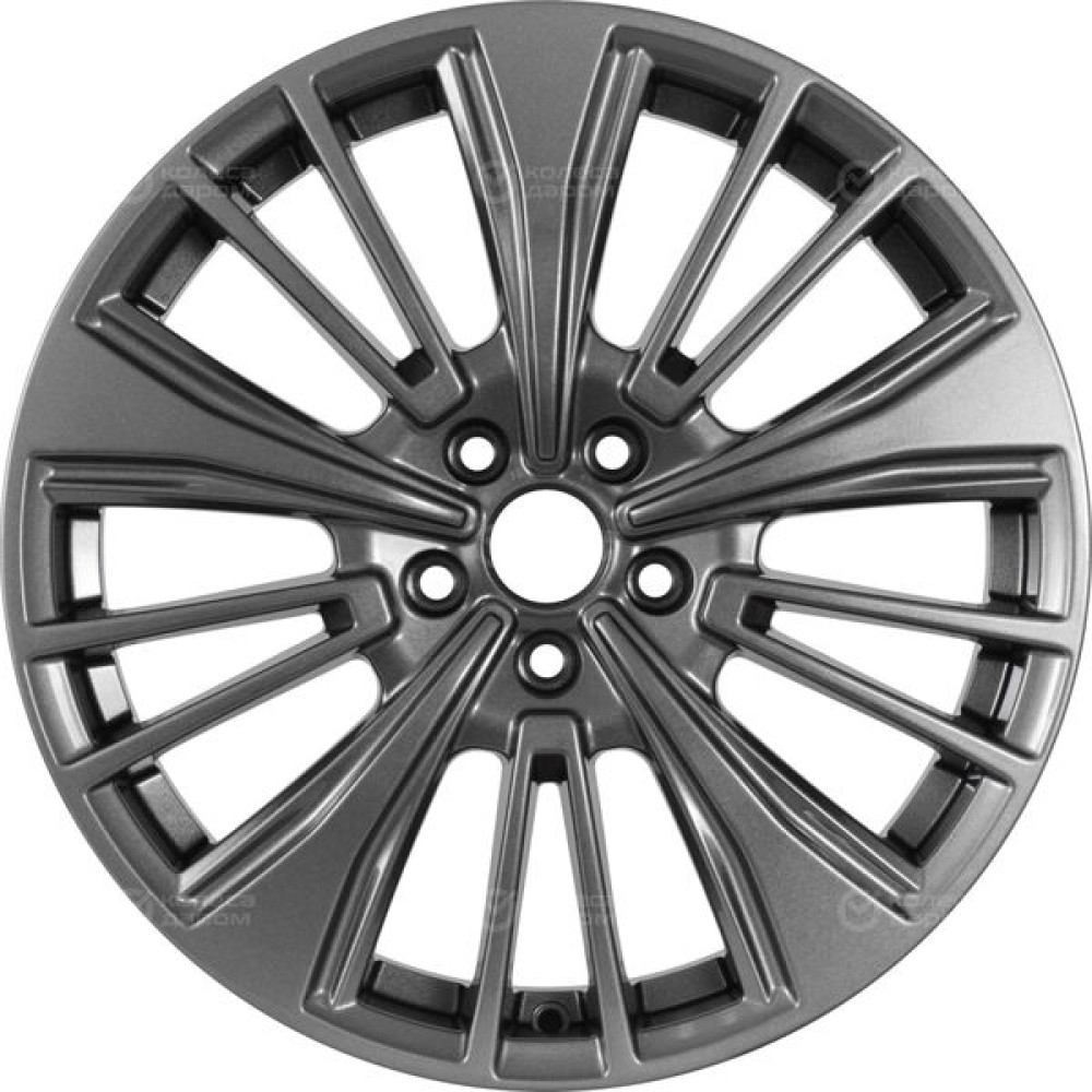 Колесный диск СКАД KL-1060 7.5xR18 5x114.3 ET45 DIA60.1 темно-серый цвет с перламутровыми оттенками